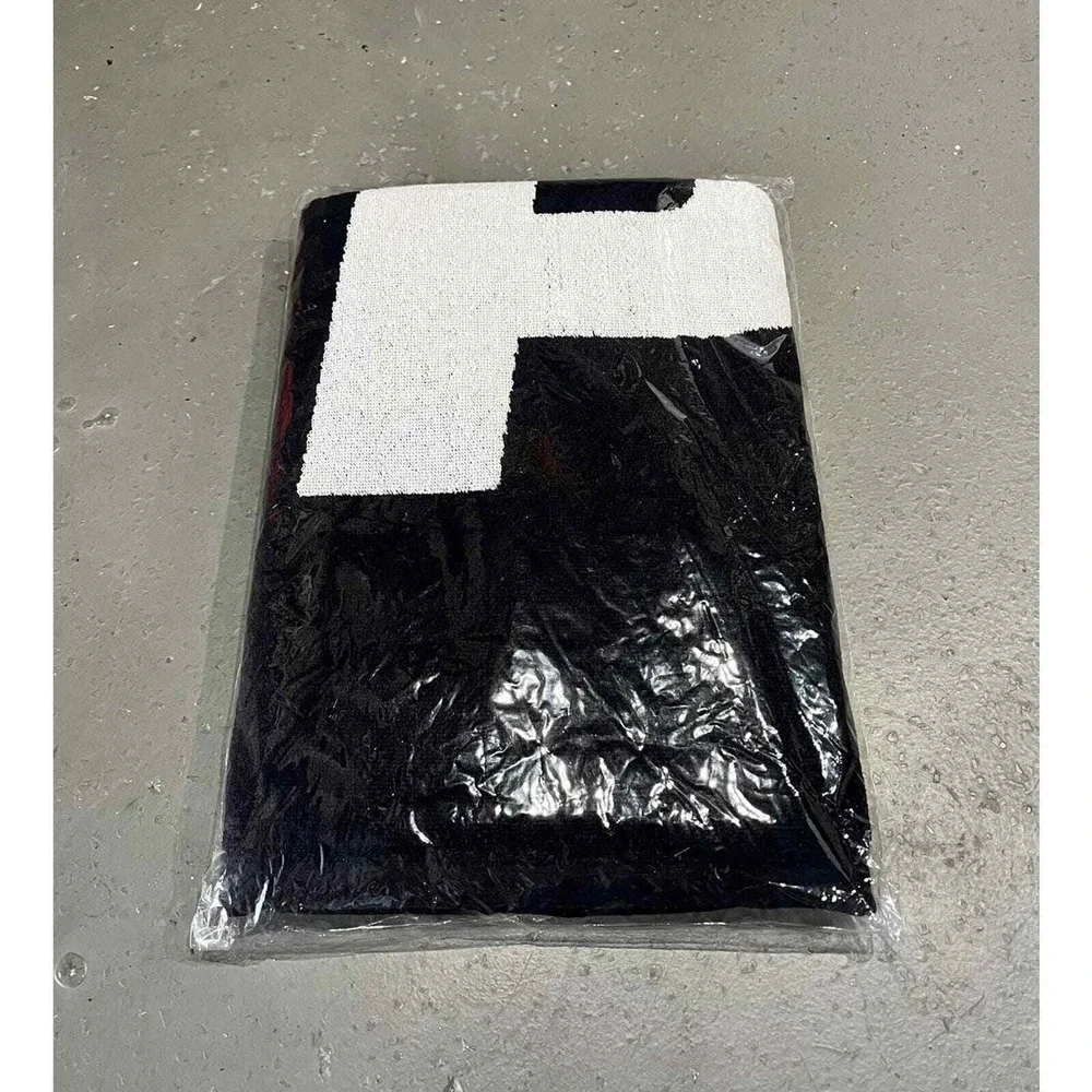 New FTP F*ck The Population Black Logo Jumbo Beach Towel